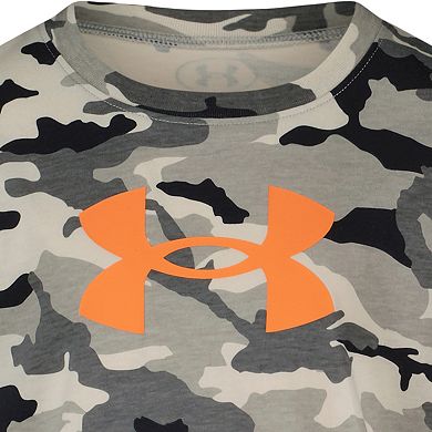 Boys 4-7 Under Armour Woodland Camo Short Sleeve Tee