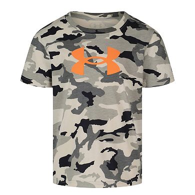 Boys 4-7 Under Armour Woodland Camo Short Sleeve Tee