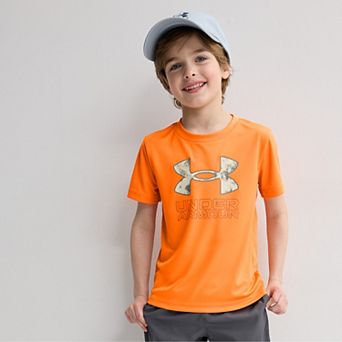 Boys 4-7 Under Armour Tech Spackle Fill Short Sleeve Tee