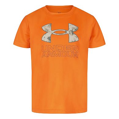 Boys 4-7 Under Armour Tech Spackle Fill Short Sleeve Tee