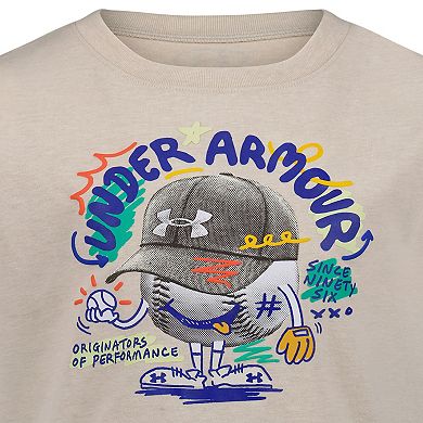 Boys 4-7 Under Armour Short Sleeve Baseball Graphic Tee