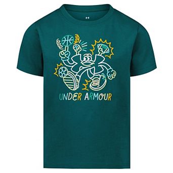 Boys 4-7 Under Armour Character Doodle Short Sleeve Graphic Tee