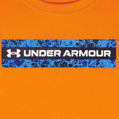 Boys 4-8 Under Armour Tech Printed 2-Piece Short Sleeve Tee & Shorts Set