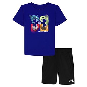 Boys 4-7 Under Armour 2 pc Baller Graphic Tee & Shorts Set