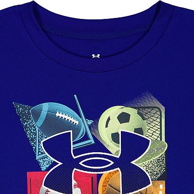 Boys 4-7 Under Armour 2-Piece Baller Graphic Tee & Shorts Set