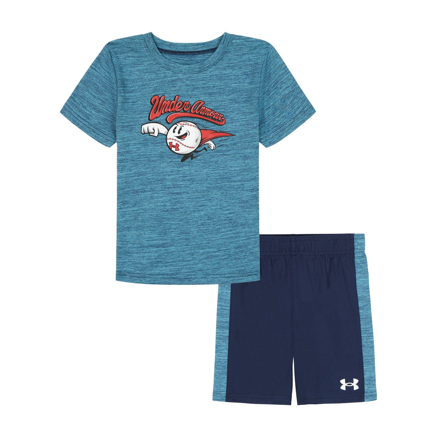Комплект для мальчиков Under Armour: футболка и шорты — фото 1