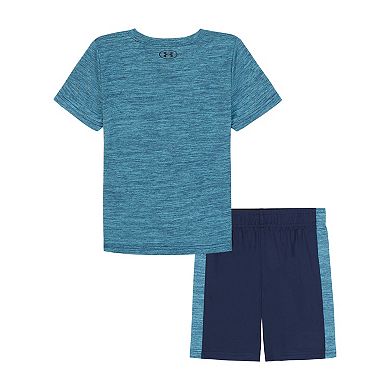 Boys 4-7 Under Armour 2-Piece Short Sleeve Tee & Shorts Set