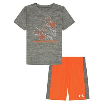 Boys 4-7 Under Armour 2 pc Short Sleeve Top & Shorts Set