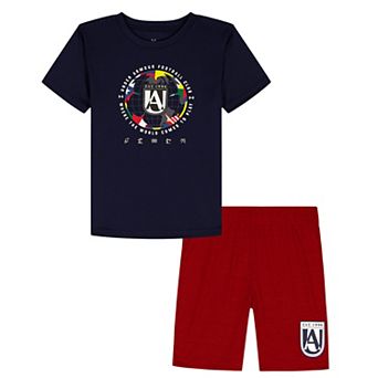 Boys 4-7 Under Armour 2 pc Soccer Graphic Tee & Shorts Set