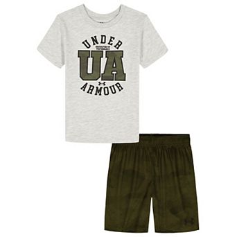 Boys 4-7 Under Armour Camouflage Printed 2 pc T-Shirt & Shorts Set