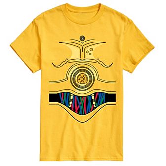 Men's Star Wars C-3PO Costume Graphic Tee