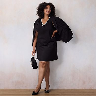 Plus Size LC Lauren Conrad Sleeveless Rhinestone Shift Dress