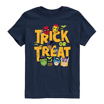 Boys 8-20 Marvel The Avengers Halloween Trick Or Treat Graphic Tee