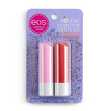 eos Peppermint Twist & Candy Cane Swirl 2-pk. Lip Balm