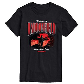 Men's Halloween II Welcome To Haddonfield Graphic Tee