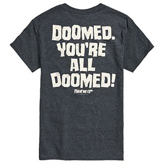 Men's Friday The 13th Doomed You're All Doomed Graphic Tee