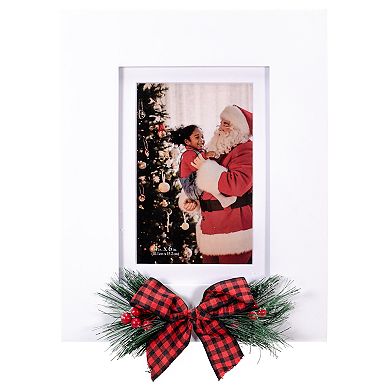 Malden 4" x 6" Matted Picture Frame with Holiday Design