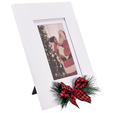 Malden 4" x 6" Matted Picture Frame with Holiday Design