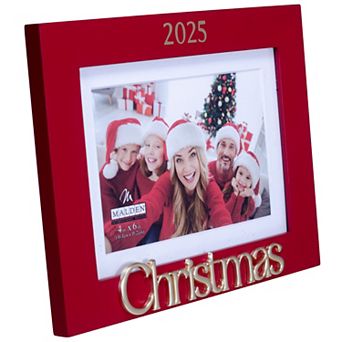 Malden 4" x 6" Matted 2025 Christmas Picture Frame