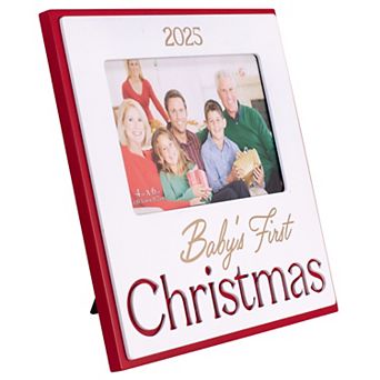 Malden 4" x 6" Baby's First Christmas Frame 2025