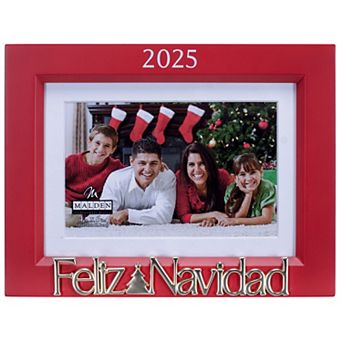 Malden Matted Feliz Navidad Picture Frame 2025