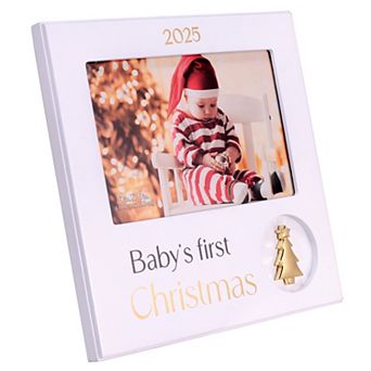 Malden 4" x 6" Baby's First Christmas Picture Frame 2025