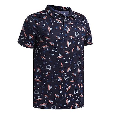 Boys 8-20 Under Armour Matchplay Printed Polo