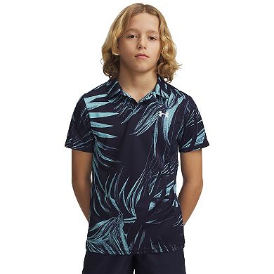 Boys 8-20 Under Armour Matchplay Printed Polo