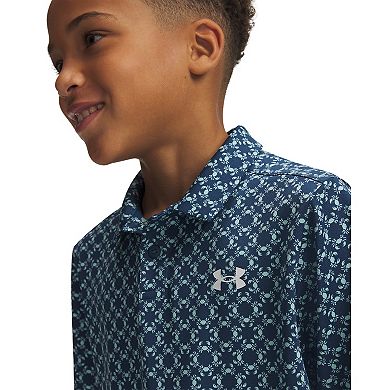 Boys 8-20 Under Armour Matchplay Printed Polo