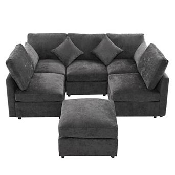Merax 85.4" Sectional Sofa Modular Sofa