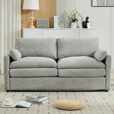 Merax 68.1" Cozy Upholstered Loveseat Sofa
