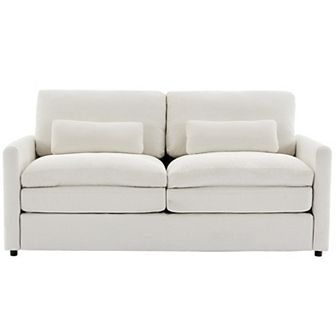 Merax 68.1" Cozy Upholstered Loveseat Sofa