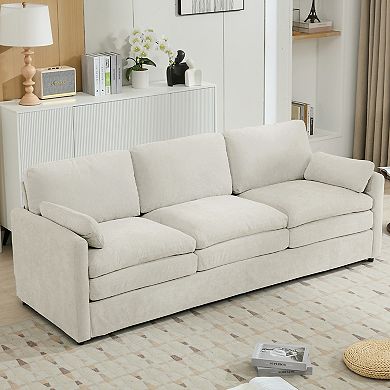 Merax 89" Cozy Upholstered 3-seater Sofa