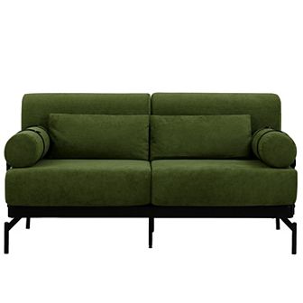 Merax Modern Loveseat Sofa 59" Sofa Couch 2-Seater Sofa