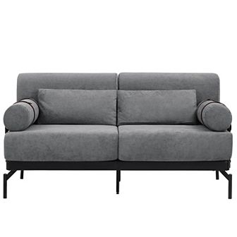 Merax Modern Loveseat Sofa 59" Sofa Couch 2-Seater Sofa