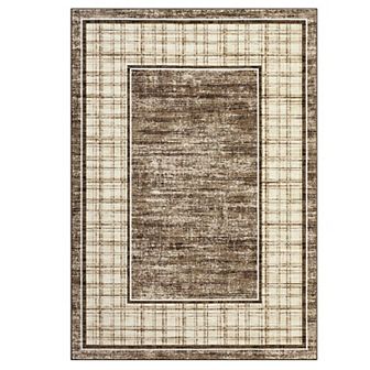 Garvee Modern Accent Printed Area Rug Machine Washable Non Slip Pet Friendly for Living Room Bedroom