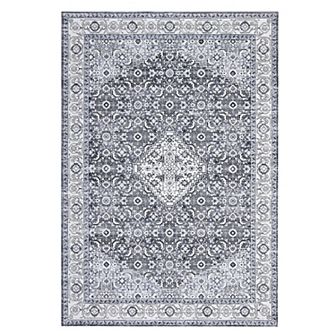 Garvee Machine Washable Vintage Distressed Area Rug Non Slip Pet Friendly Carpet for Home