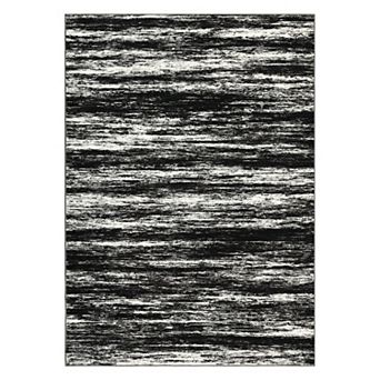 Garvee Machine Washable Modern Abstract Non Slip Area Rug Stain Resistant Bodered Capert for Home