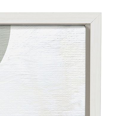 Sylvie Sahara Gray 2 Framed Canvas by Alexander Ginzburg