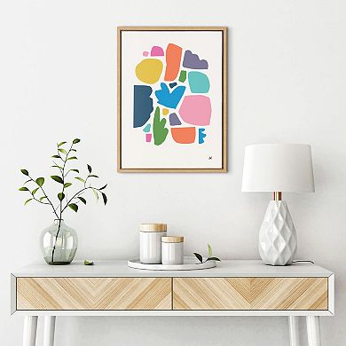 Sylvie Summer Love Songs Framed Canvas by Kelly Knaga