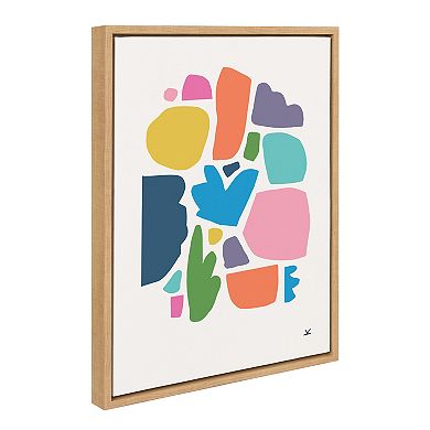 Sylvie Summer Love Songs Framed Canvas by Kelly Knaga