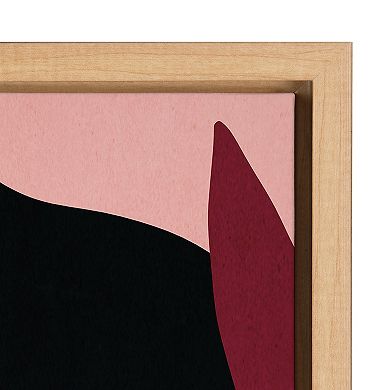 Sylvie Midori Framed Canvas by Alexander Ginzburg