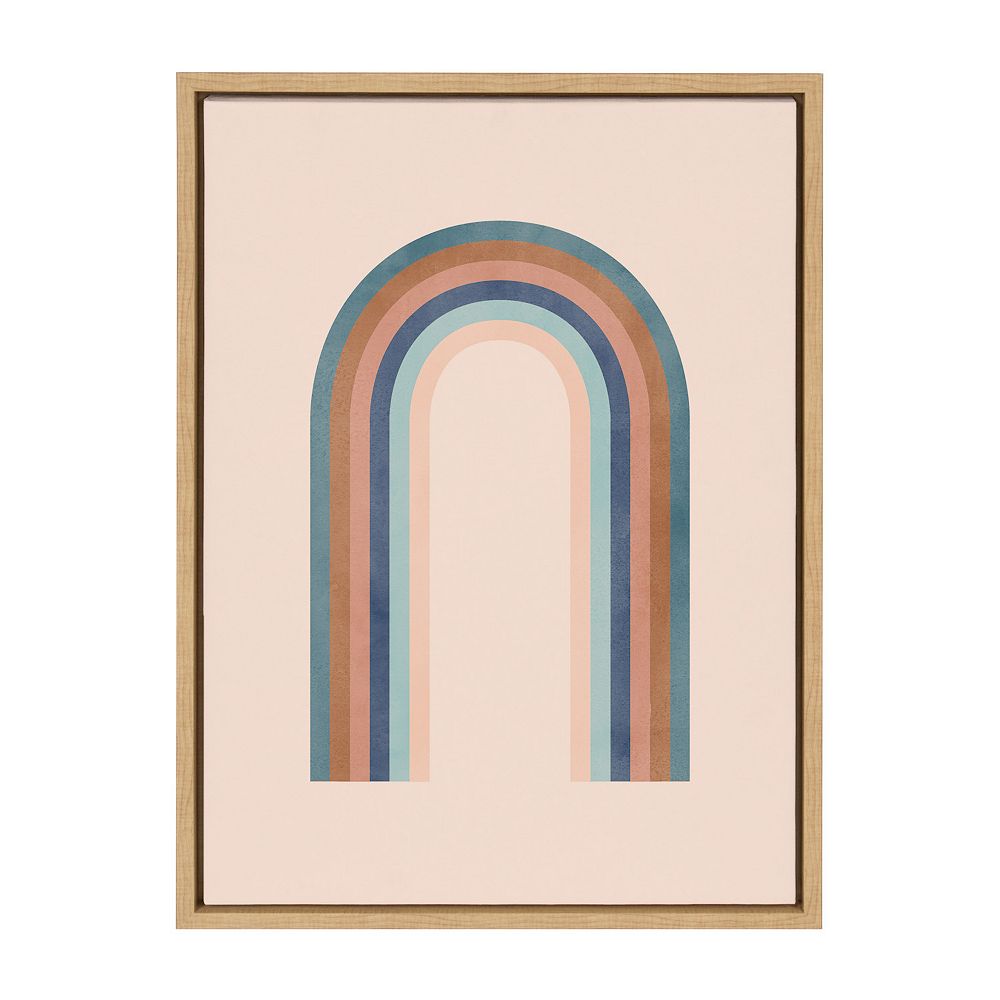 Sylvie Happy Gates Framed Canvas by Alexander Ginzburg