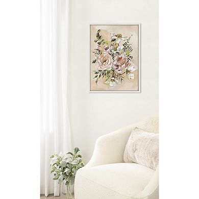 Sylvie Day 22 Framed Canvas by Annie Quigley