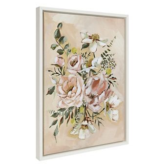 Sylvie Day 22 Framed Canvas by Annie Quigley