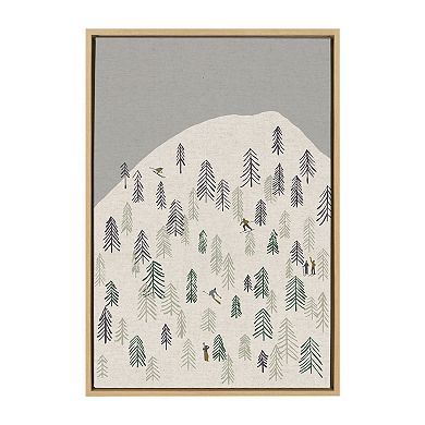 Sylvie Gondola Ride Framed Canvas by Maggie Stephenson