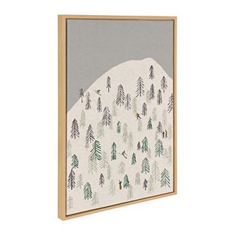 Sylvie Gondola Ride Framed Canvas by Maggie Stephenson