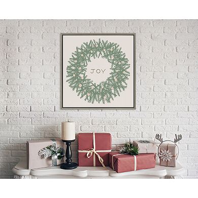 Sylvie Big Wave Framed Canvas by Arm of Casso