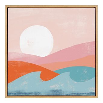 Sylvie Endless Summer Framed Canvas by Kate Aurelia Holloway