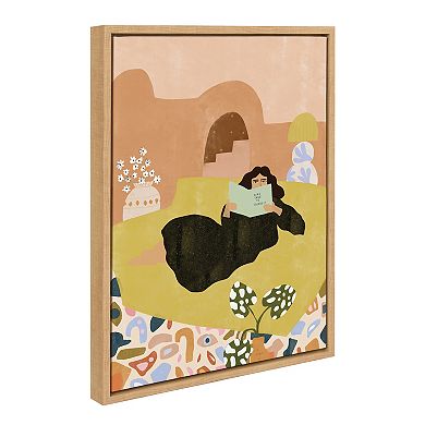Sylvie Stay True Framed Canvas by Alja Horvat